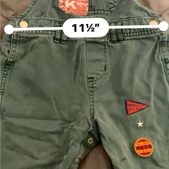 Baby Gap Size XL Green Overalls - Picture 9 of 10